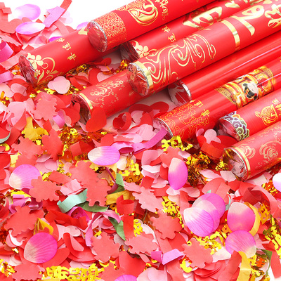 婚庆礼炮大全 打造浪漫花瓣雨的完美婚礼瞬间